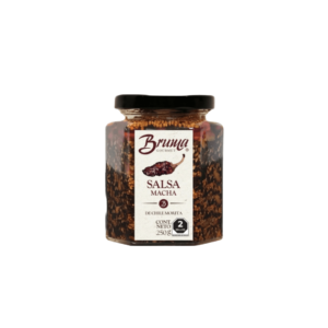 Salsa macha artesanal de chile morita