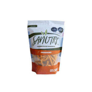 Churritos de Amaranto Habanero sin Gluten (300 g)