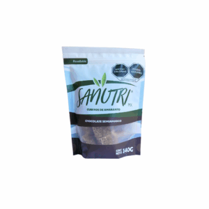 Cubitos de Amaranto de Chocolate Semiamargo